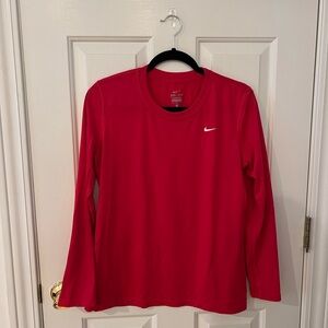 Nike Dri-FIT Red Shirt
